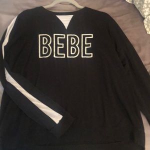 Bebe black long sleeve